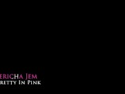 Mexican Big Tit Slut Jericha Jem Masturbates to Orgasm In Pink Nylons 1/16