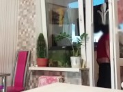 husband went to shower, wife without panties seduced friend 13/16