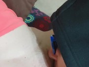 Pussy licking on the sofa 1/16