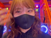 デート終わりの公園でリアルハメ撮り！大興奮で女子大生のおまんこで即イキ大量中出し ♡RYO＆YUU♡ 素人カップル/歳の差/10代/美少女/スタイル抜群/スマホ/リアル/主観映像/運転フェラチオ 2/16