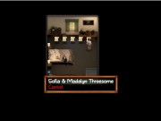 TREASURE OF NADIA -Diana + Clare/Madalyn + Sofia-Booty Call 3somes 9/16