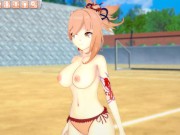 【エロゲーコイカツ！】原神 宵宮(よいみや)3DCG巨乳アニメ動画[Hentai Game Koikatsu! Genshin Yoimiya(Anime 3DCG Video)] 3/16