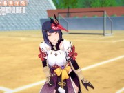 【エロゲーコイカツ！】原神 九条裟羅3DCG巨乳アニメ動画[Hentai Game Koikatsu! Genshin Kujou Sara(Anime 3DCG Video)] 2/16