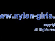 Teen Princess Kirstin shows her foot slave to the general public on the balcony. 16/16