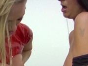 kinky rubber sluts want his cum