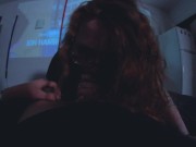 JE CHALLENGE MON PLAN CUL DE ME FAIRE JOUIR AVEC SA BOUCHE : Y ARRIVERA-T-ELLE ? 1/16