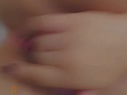 Snap: playing with my pussy in the bath 2