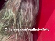 Husband films wife taking three loads at the gloryhole from strangers  4/16