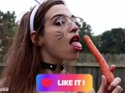 Slutty Bunny Pee's Herself 16/16