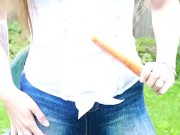 Slutty Bunny Pee's Herself 8/16