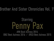 Hairy Pussy Redhead Penny Pax Milks Her Step Brother's Jizz Before Bed! 1/16