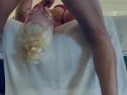 Blonde Teen Face Fuck Puke And Piss (Onlyfans @blondie_dread for personal content) 5/16
