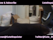 Stepsister in Stockings Likes to Play with Stepbrother's Soft Cock - CuteStepsis - 4K 7/16
