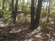 THE SUCKENING - Zombie Girl Sucks A Cock POV - Risky Public Outdoor Blowjob Ends w Oral Creampie 5/16