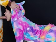 Давлюсь от глубокой глотки, ведь его член огромный 2/16