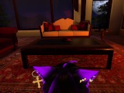 Spicy Catgirl takes care of you on your winter vacation (POV, Countdown) 7/16