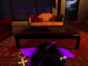 Spicy Catgirl takes care of you on your winter vacation (POV, Countdown) 8/16