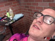 Busty blonde babe loves tattoos and getting fucked 5/16