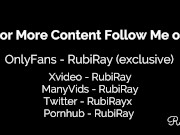 Nympho Yoga Babe Fucks in Ripped Short Leggings Before Creampie - Rubiray 16/16