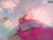 Swimming pool hot girlfriend strips and being horny 15/16