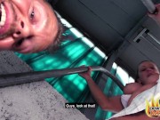 PublicSexDate - Tattooed Milf Fucks Blind Date in Abandoned Building 13/16