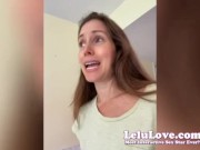 Behind the porn scenes with Lelu Love everything from sucking and dildo fucking to crocheting and truck rentals & more!! :) 13/16