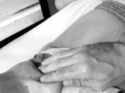 Kinktober Day 4: Katoptronophilia (MIRROR KINK) - Tied up and squirting on the mirror 15/16