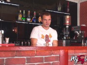MyTinyWish - Nymph has anal sex with hot barman 1/16