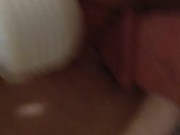 watch my cum flow out my pussy 15/16