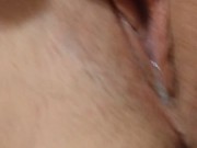 watch my cum flow out my pussy 4/16