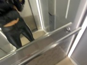 Fucked Leather escort direct in hall with creamy pussy 2/16