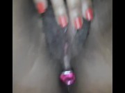 Doing Kegels with Anal Plug/Spreading Pussy  8/16