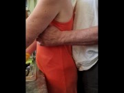 Fuck The Washing Up - Mature British Amateur Couple Abandon Washing Up For Kitchen Quickie x 3/16