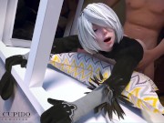 2B Fuck on the window [Grand Cupido]( Nier Automata ) 6/16