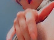 Pussy play and wet fingers  7/16