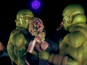 Female knight lose to monster ork - episode.19 8/16