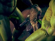 Female knight lose to monster ork - episode.19 9/16