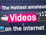 Petite blonde girlfriend rides huge cock 1/16