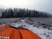 ADULT TIME - Busty Blonde Poly Wife Ventures Off To Fuck Perky Tit Lesbian Friend 3/16