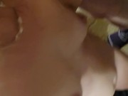 Cheating husband makes friends wife suck 2 cocks 11/16