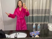 Selling our home at Disney, amazing cake & junk food day, poolside & hot tub action, dildo fucking orgasms & more - Lelu Love 12/16