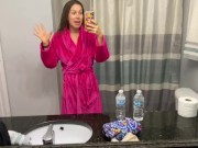 Selling our home at Disney, amazing cake & junk food day, poolside & hot tub action, dildo fucking orgasms & more - Lelu Love 13/16