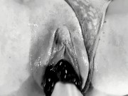 Kinktober day 6: FISTING KINK - Huge squirt while tied up with full fist inside her 13/16