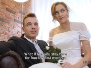 HUNT4K. For cash mature guy gets the opportunity to fuck pretty bride 4/16