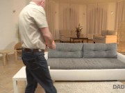 DADDY4K. Dude is playing games while daddy satisfies his girlfriend 3/16