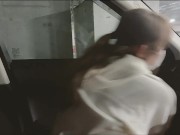 女子〇生がパーカーワンピでノーパンノーブラ買い物デート♡ムラムラが止まらず即挿入♡素人カップル♡野外露出/10代/膣内射精/ハメ撮り/素人/巨乳/スタイル抜群 without underwear... 8/16