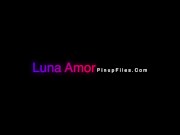 Watch Luna Amor exposing her body curves and big juicy tits 2/16