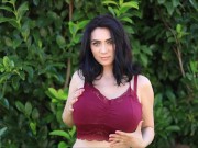 Watch Luna Amor exposing her body curves and big juicy tits 8/16