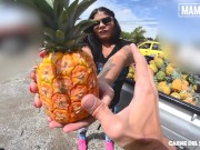 CARNEDELMERCADO - Bubble Butt Latina Vick Valencia Gets Her Pussy Pounded Hard 2/16