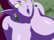 Super Slut Z Tournament [Hentai parody game] Ep.9 crazy ahegao face while fucking master Roshi 10/16